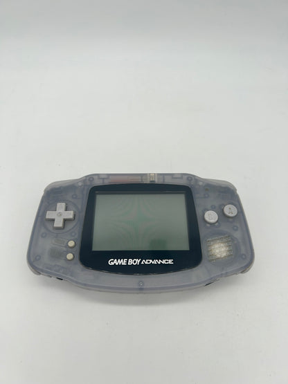 PiXEL-RETRO.COM : NINTENDO GAME BOY ADVANCE GBA ORIGINAL VERSION NTSC CLEAR GLACIER AGB-001