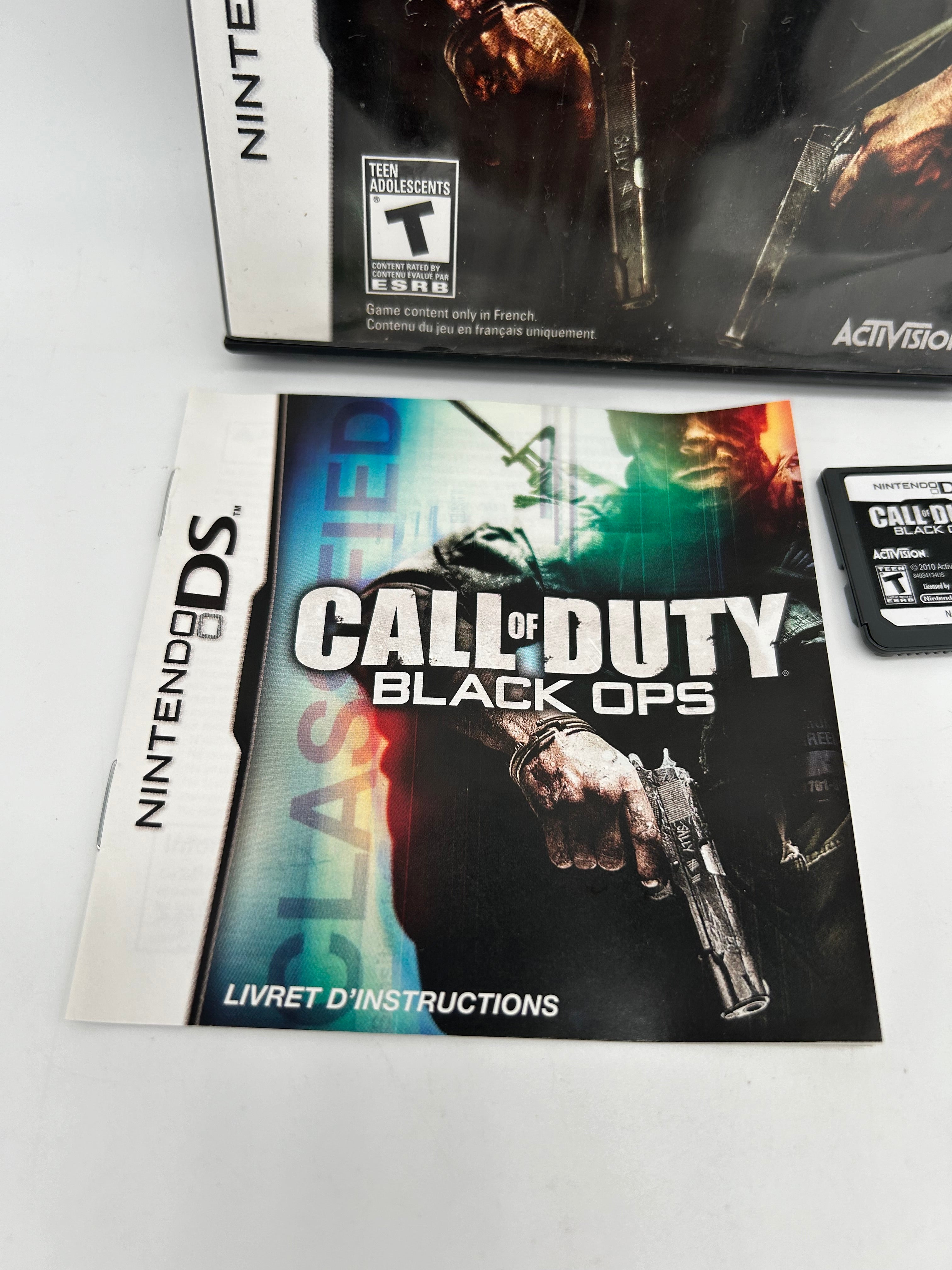 NiNTENDO DS CALL OF DUTY BLACK OPS PiXEL RETRO.COM