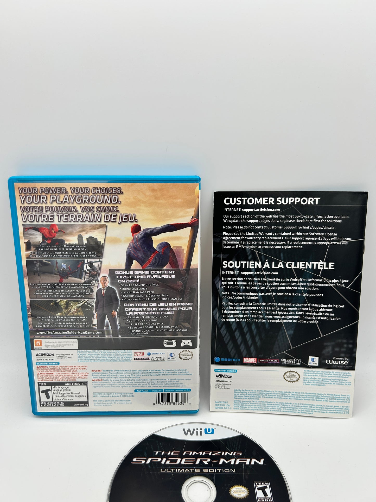 NINTENDO Wii U | THE AMAZING SPIDER-MAN | ULTIMATE EDITION