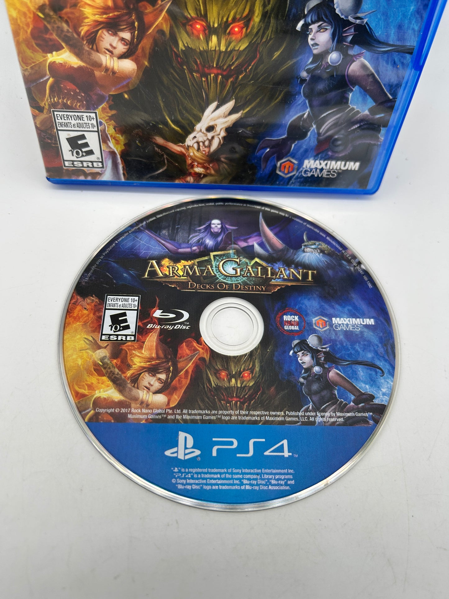 SONY PLAYSTATION 4 [PS4] | ARMA GALLANT DECKS OF DESTINY