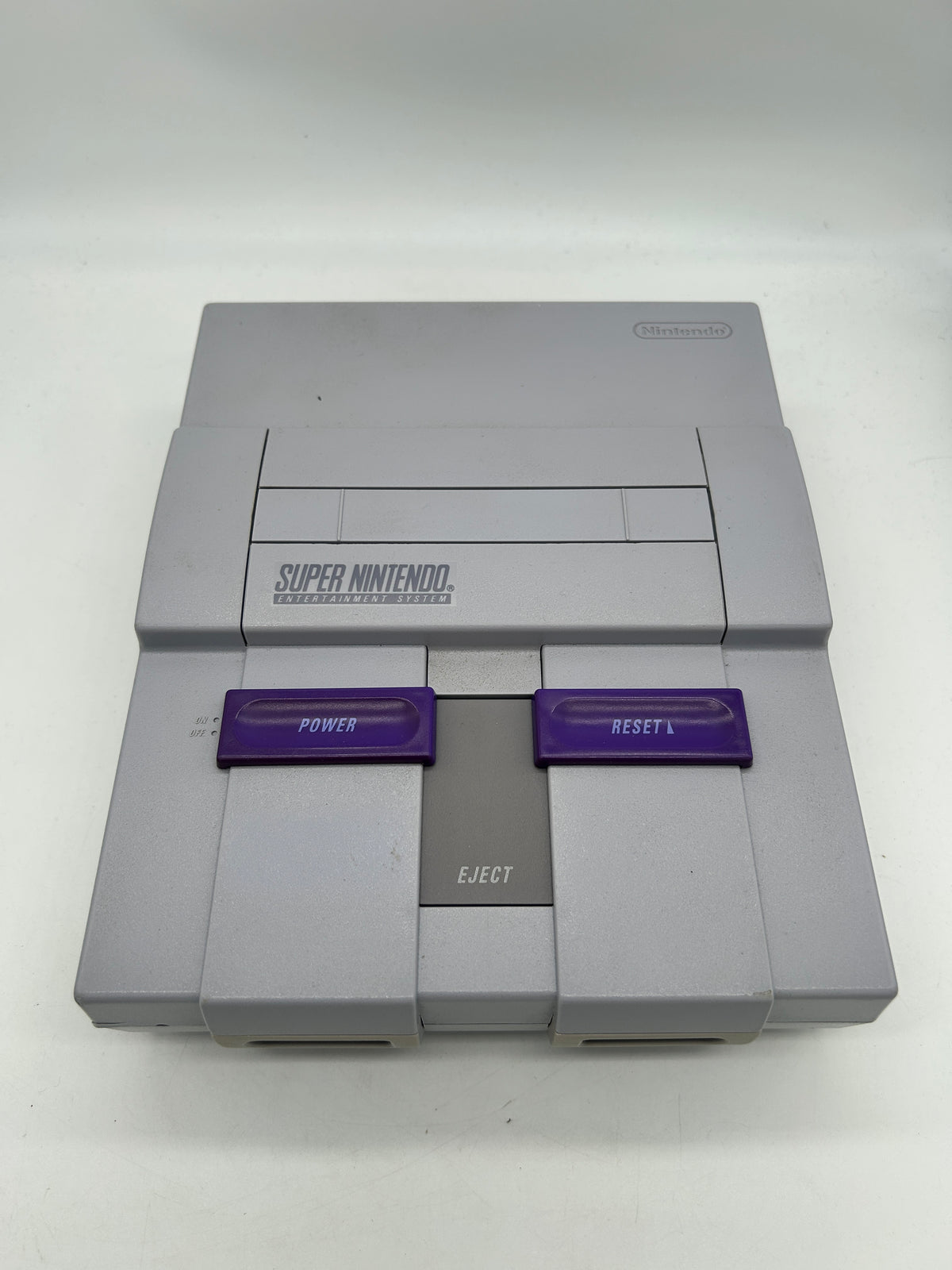 SUPER NiNTENDO [SNES] CONSOLE | MODEL GRiSE CONTROL DECK SNS-001
