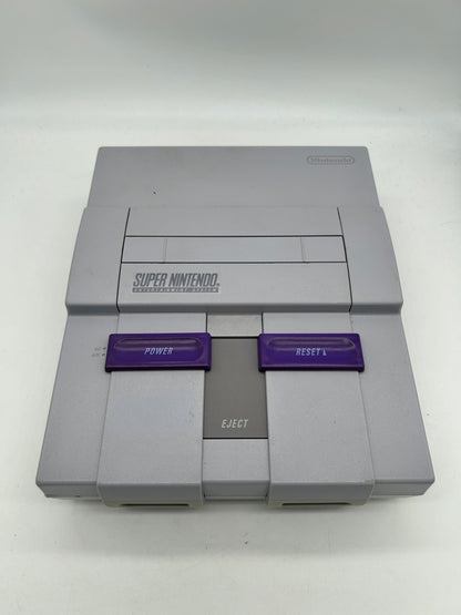 SUPER NiNTENDO [SNES] CONSOLE | MODEL GRiSE CONTROL DECK SNS-001