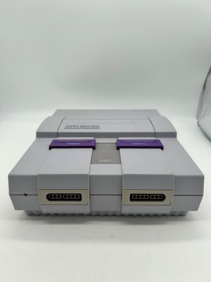 SUPER NiNTENDO [SNES] CONSOLE | MODEL GRiSE CONTROL DECK SNS-001