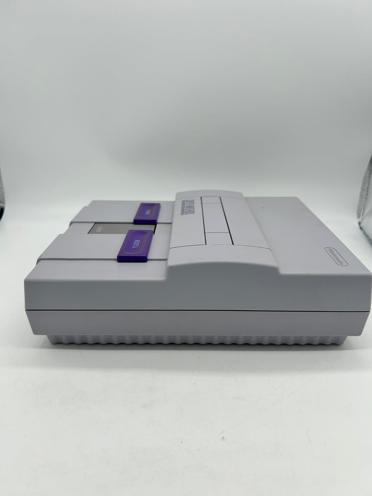 SUPER NiNTENDO [SNES] CONSOLE | MODEL GRiSE CONTROL DECK SNS-001