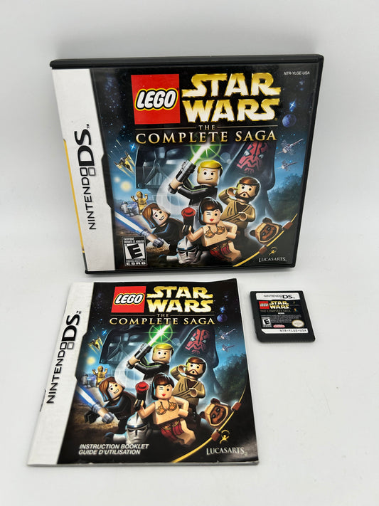 PiXEL-RETRO.COM : NINTENDO DS (DS) COMPLETE CIB BOX MANUAL GAME NTSC LEGO STAR WARS THE COMPLETE SAGA