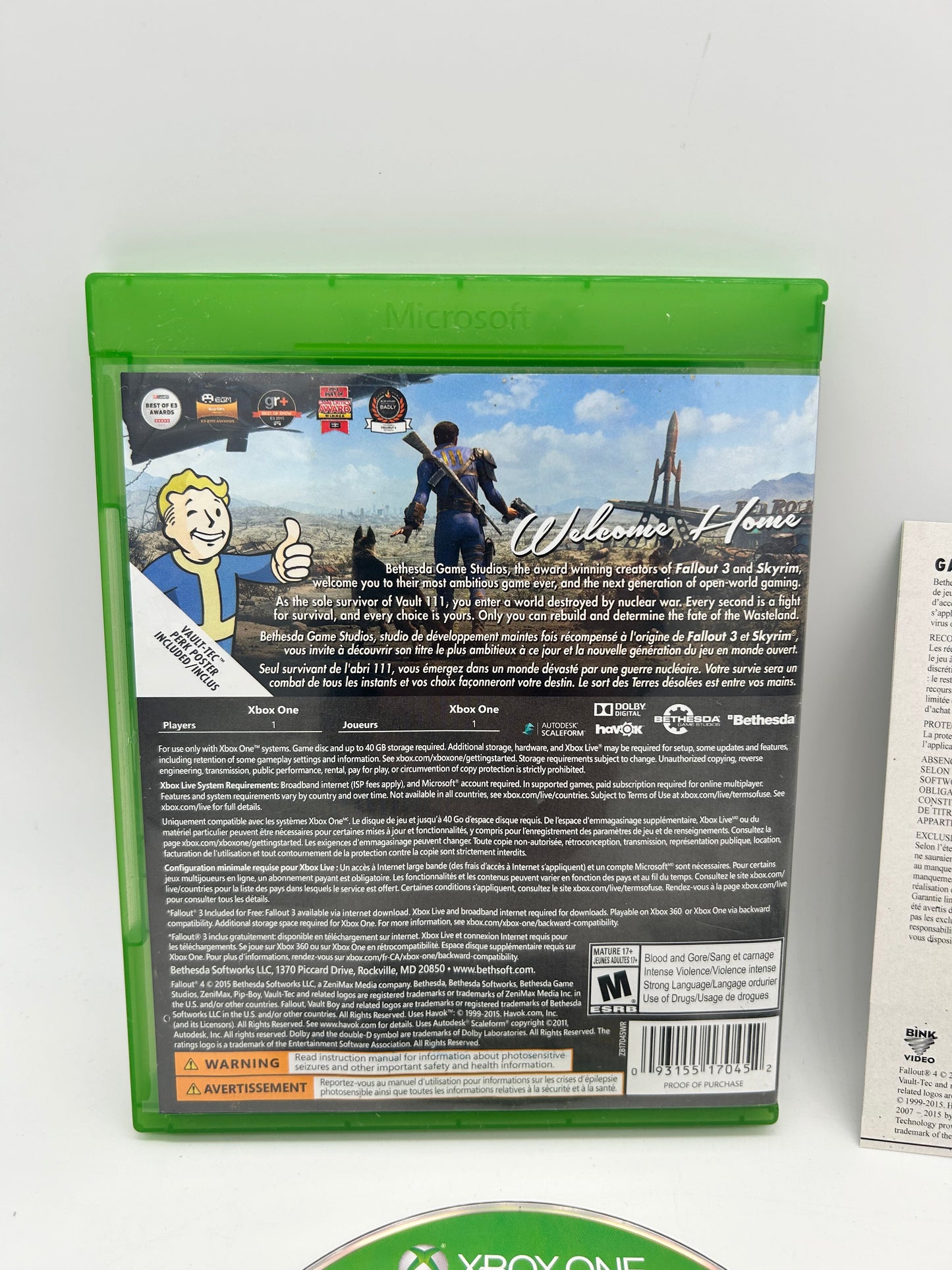 Microsoft XBOX ONE | FALLOUT 4