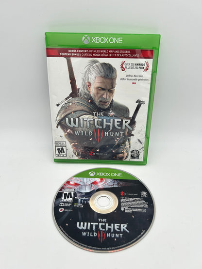 PiXEL-RETRO.COM : MICROSOFT XBOX ONE COMPLETE CIB BOX MANUAL GAME NTSC THE WITCHER III WILD HUNT