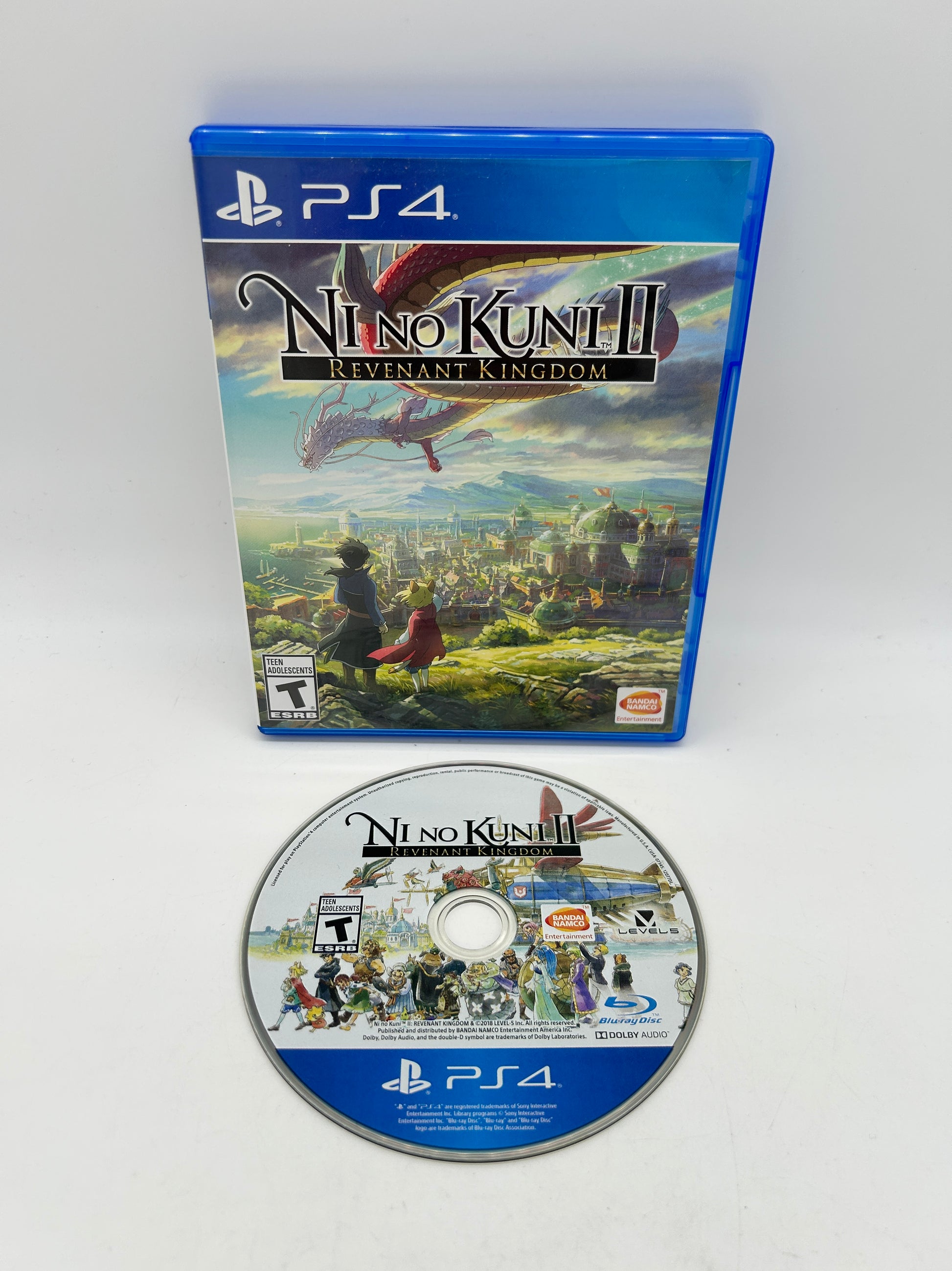 PiXEL-RETRO.COM : SONY PLAYSTATION 4 (PS4) COMPLETE CIB BOX MANUAL GAME NTSC NI NO KUNI II REVENANT KINGDOM