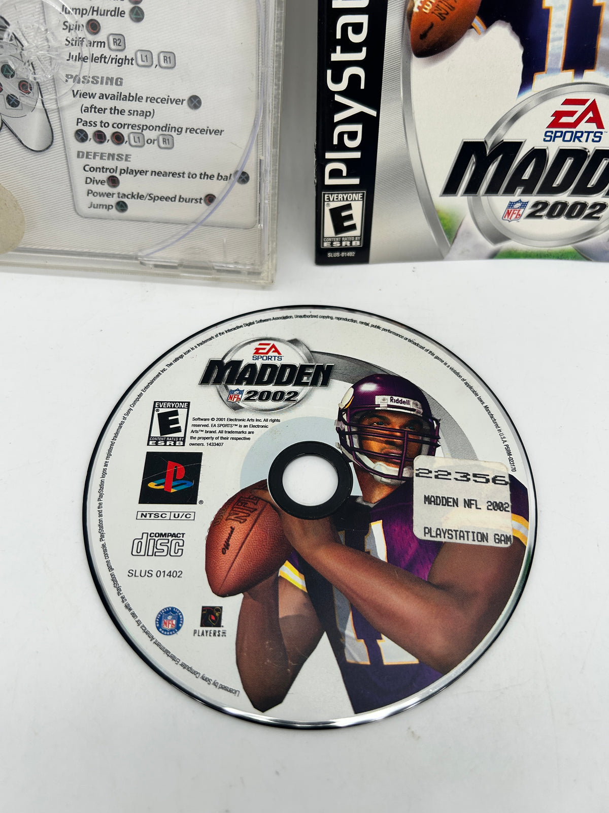 SONY PLAYSTATiON [PS1] | MADDEN 2002