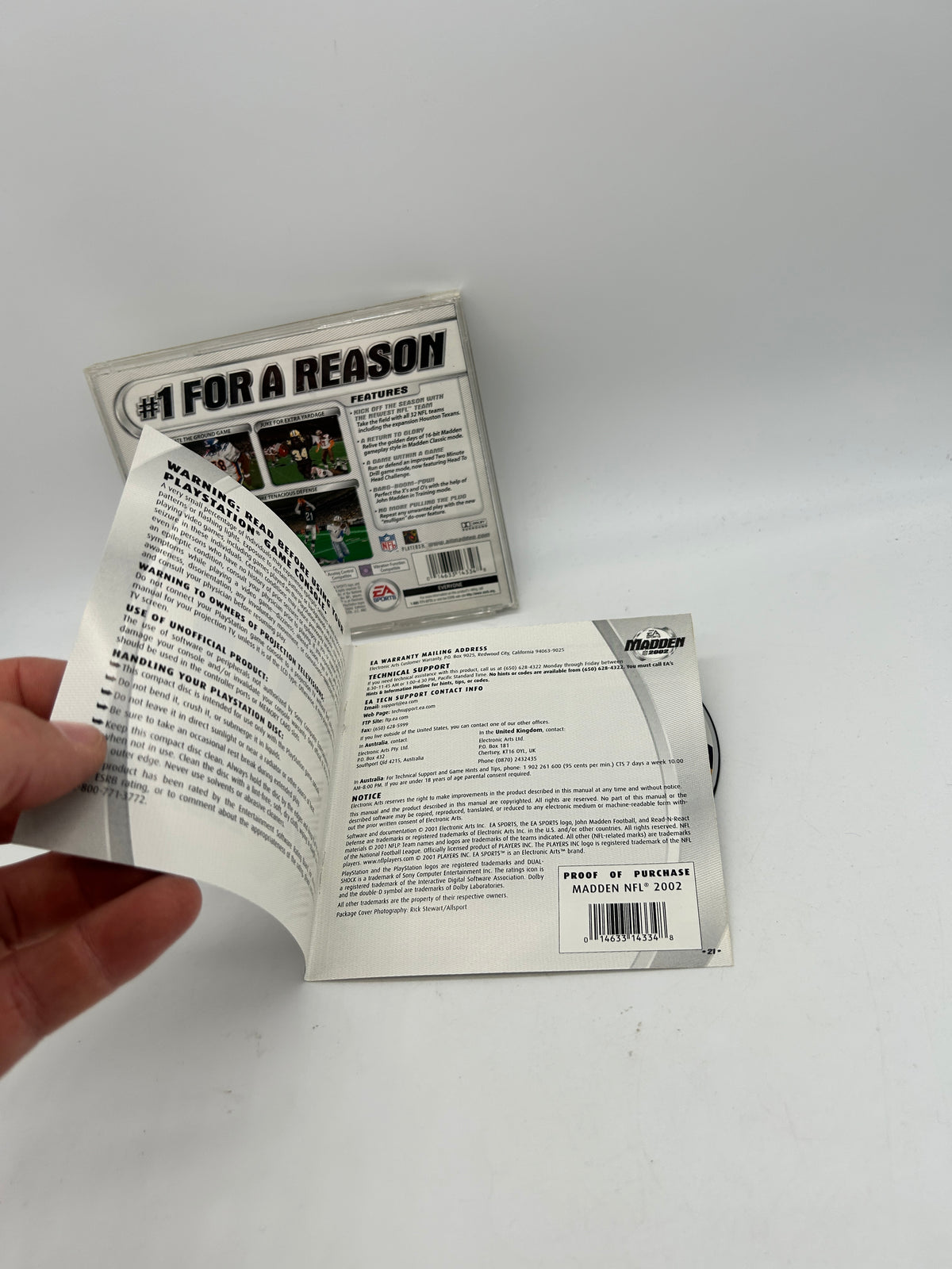 SONY PLAYSTATiON [PS1] | MADDEN 2002