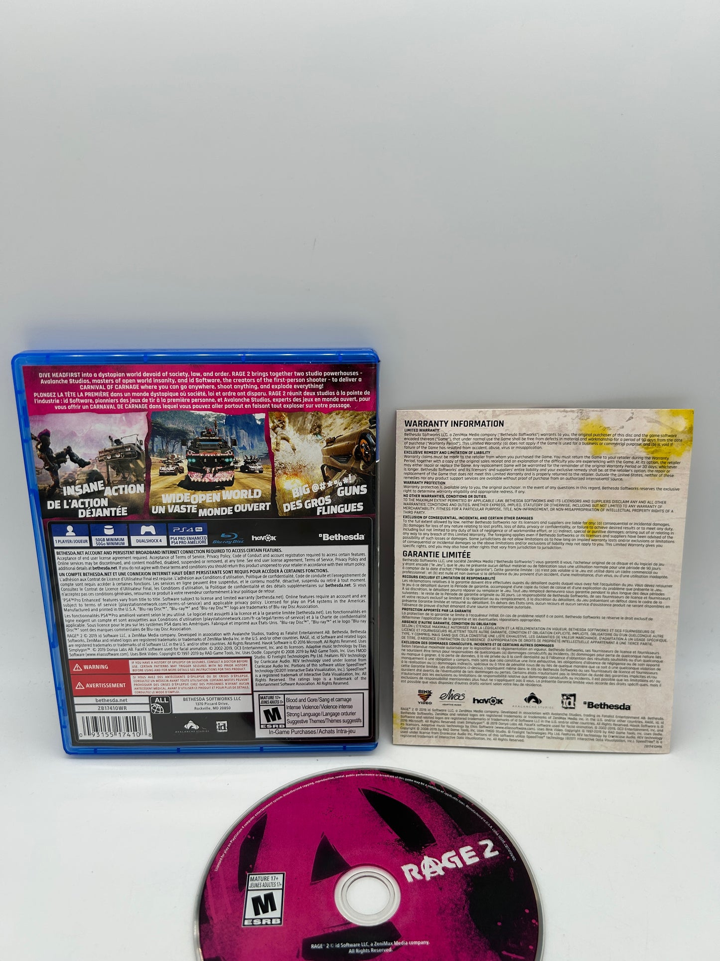 SONY PLAYSTATION 4 [PS4] | RAGE 2