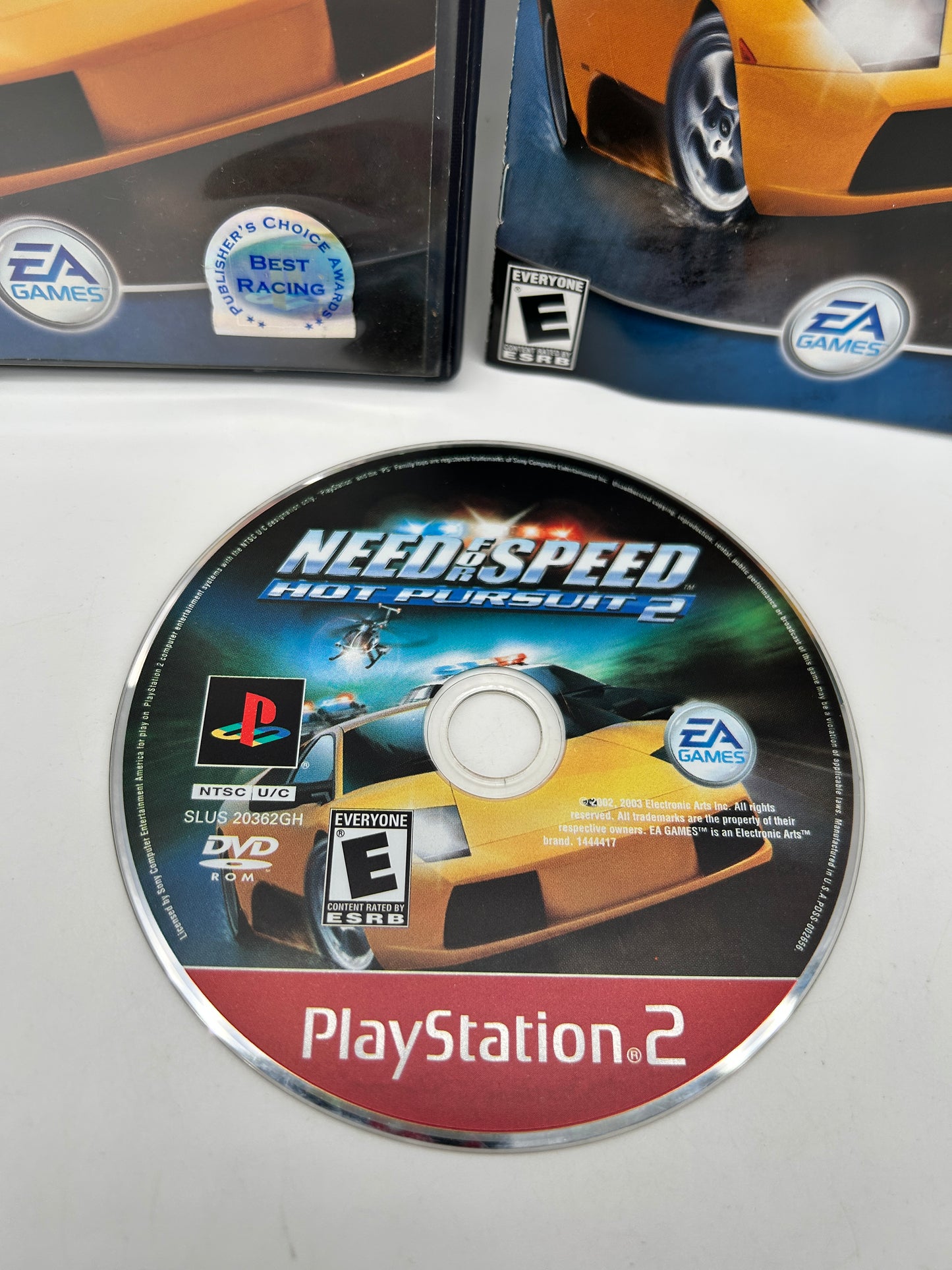 SONY PLAYSTATiON 2 [PS2] | NEED FOR SPEED HOT PURSUiT 2 | GREATEST HiTS
