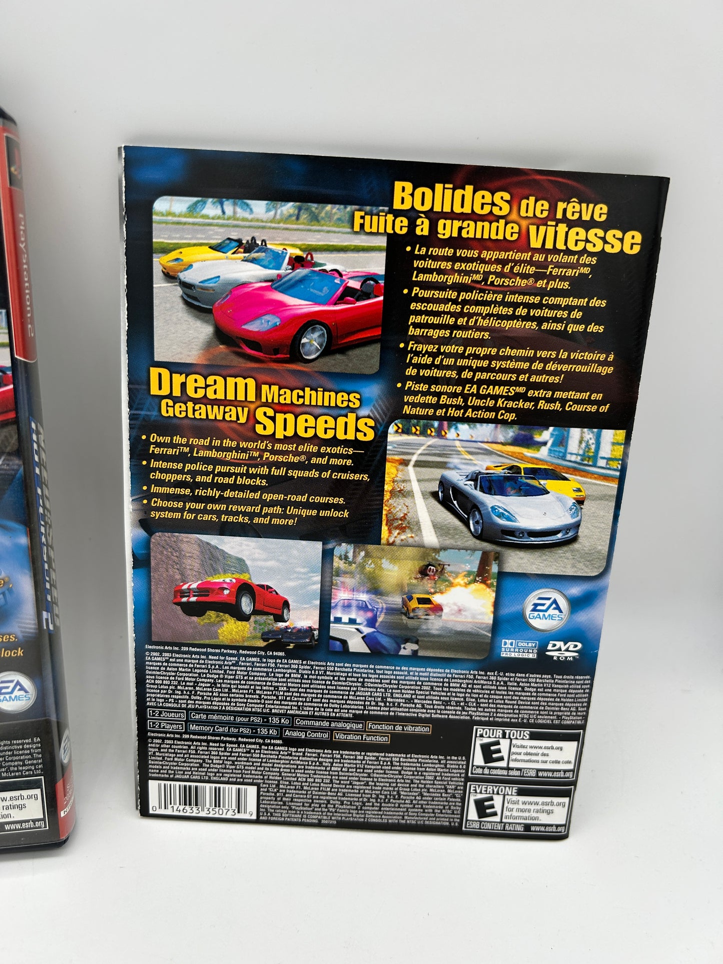 SONY PLAYSTATiON 2 [PS2] | NEED FOR SPEED HOT PURSUiT 2 | GREATEST HiTS