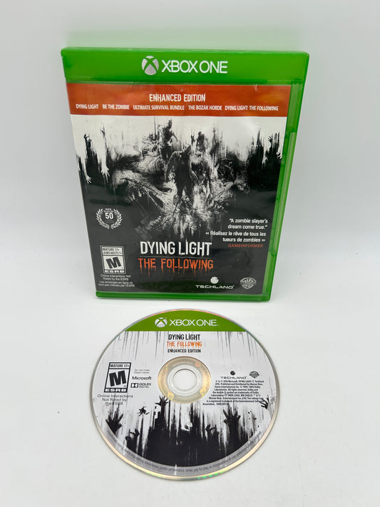 PiXEL-RETRO.COM : MICROSOFT XBOX ONE COMPLETE CIB BOX MANUAL GAME NTSC DYING LIGHT THE FOLLOWING