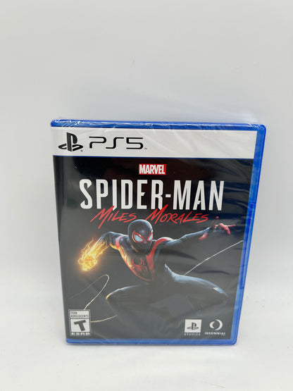 PLAYSTATION 5 (PS5) COMPLETE CIB BOX MANUAL GAME NTSC SPIDER-MAN MILES MORALES