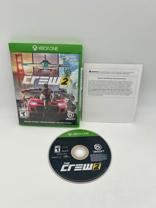 PiXEL-RETRO.COM : MICROSOFT XBOX ONE COMPLETE CIB BOX MANUAL GAME NTSC THE CREW 2