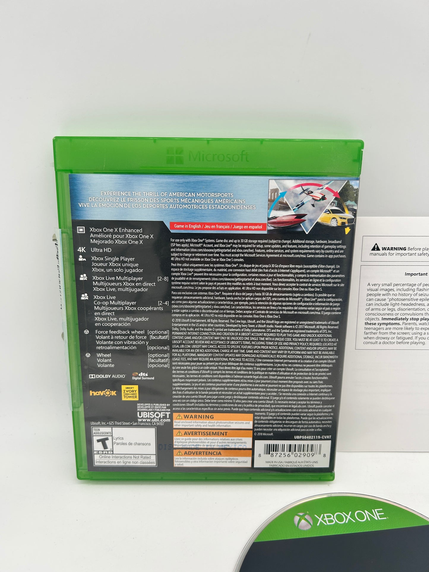 Microsoft XBOX ONE | THE CREW 2