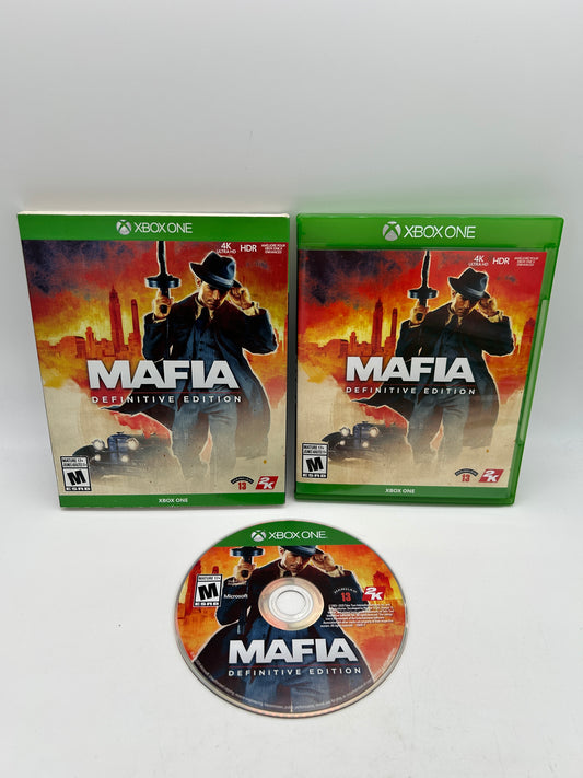 PiXEL-RETRO.COM : MICROSOFT XBOX ONE COMPLETE CIB BOX MANUAL GAME NTSC MAFIA