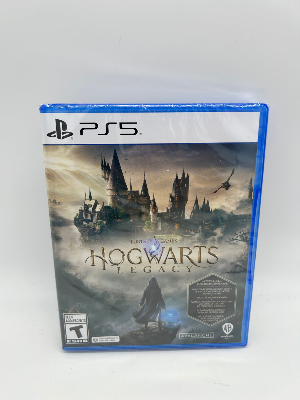 PLAYSTATION 5 (PS5) COMPLETE CIB BOX MANUAL GAME NTSC HOGWARTS LEGACY
