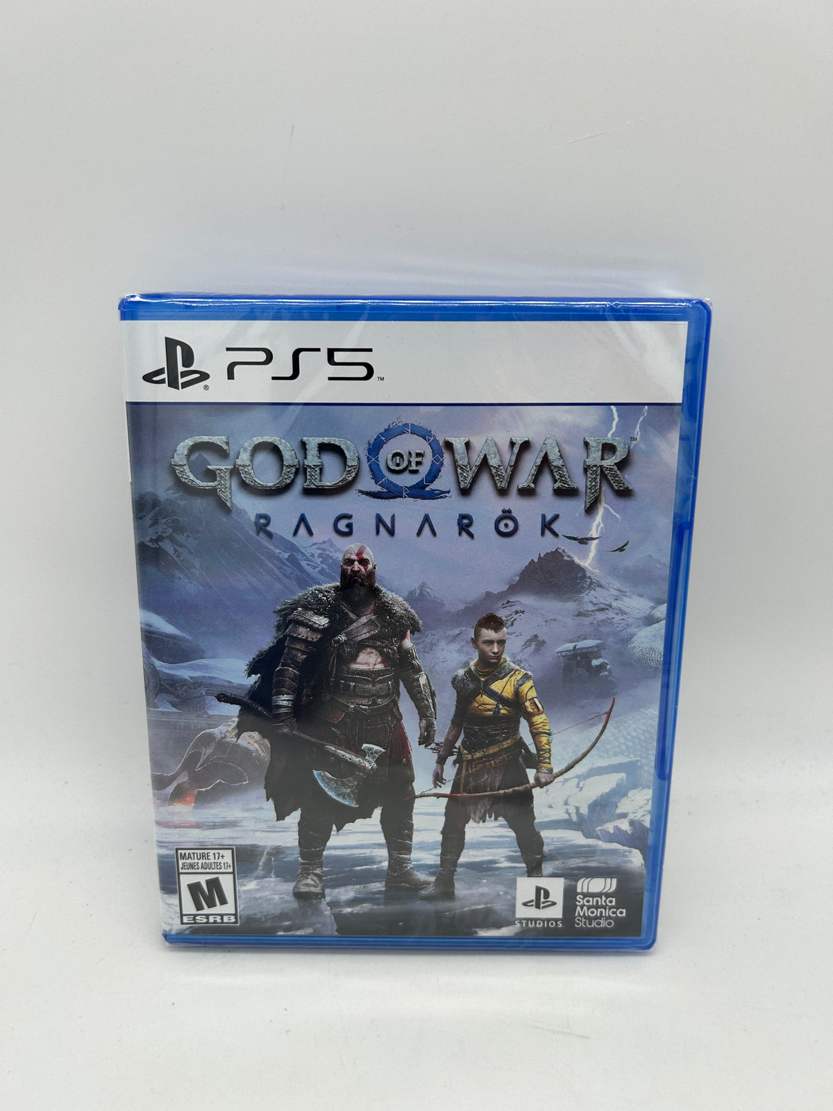 PLAYSTATION 5 (PS5) COMPLETE CIB BOX MANUAL GAME NTSC GOD OF WAR RAGNAROK