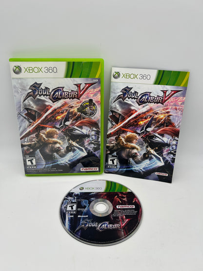 PiXEL-RETRO.COM : MICROSOFT XBOX 360 COMPLETE CIB BOX MANUAL GAME NTSC SOUL CALIBUR v 5