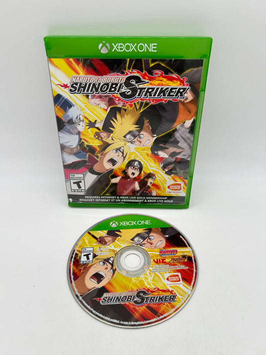 PiXEL-RETRO.COM : MICROSOFT XBOX ONE COMPLETE CIB BOX MANUAL GAME NTSC NARUTO TO BORUTO SHINOBI STRIKER