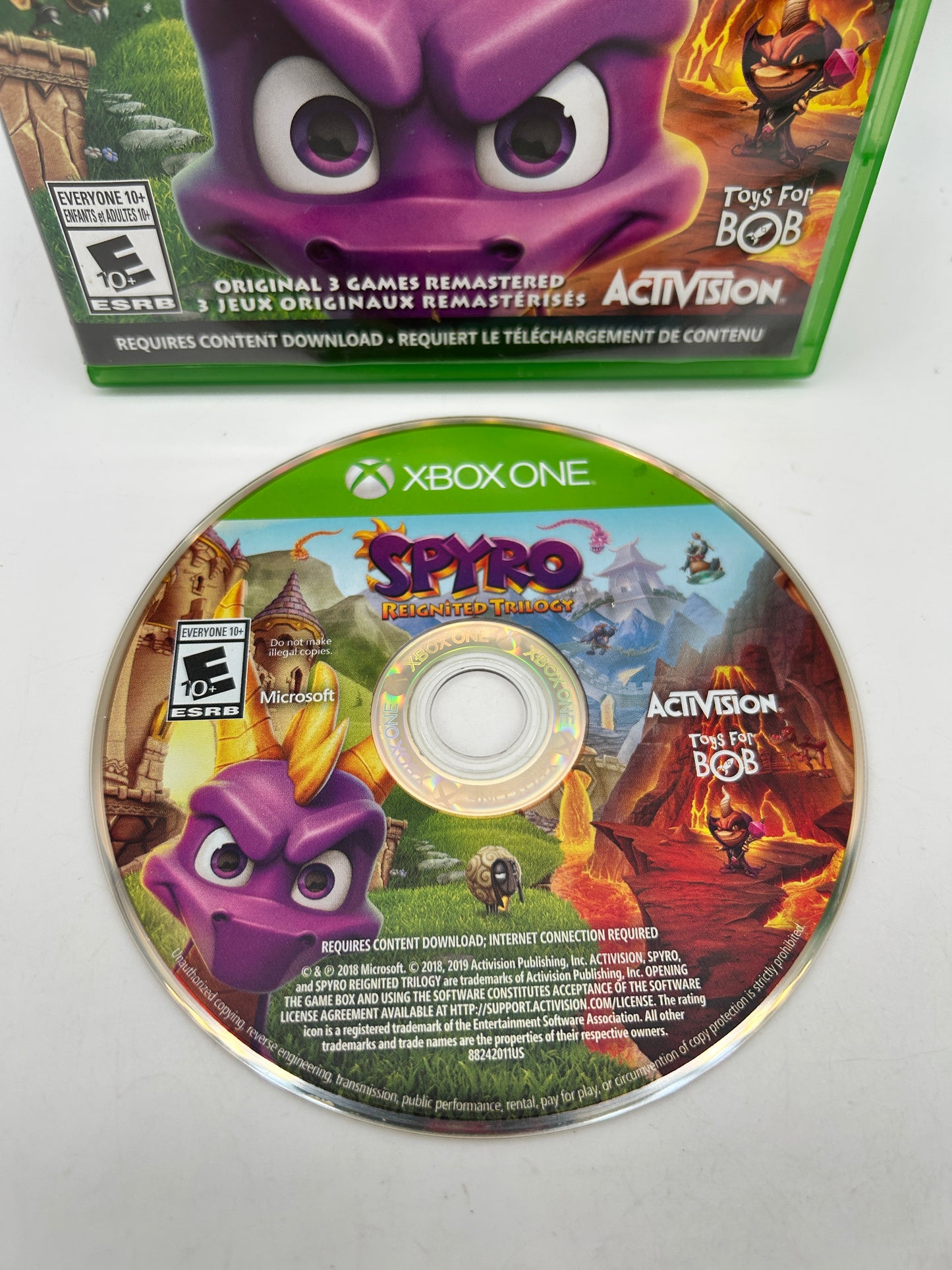 MiCROSOFT XBOX ONE | SPYRO REiGNiTED TRiLOGY