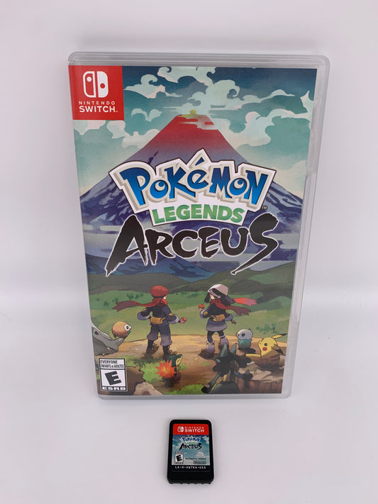 PiXEL-RETRO.COM : NINTENDO SWITCH NEW SEALED IN BOX COMPLETE MANUAL GAME NTSC POKÉMON LEGENDS ARCEUS