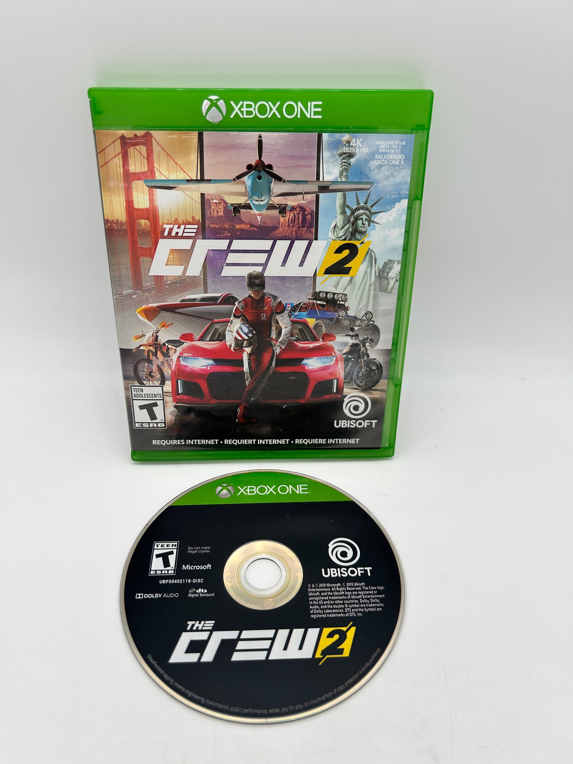 PiXEL-RETRO.COM : MICROSOFT XBOX ONE COMPLETE CIB BOX MANUAL GAME NTSC THE CREW 2