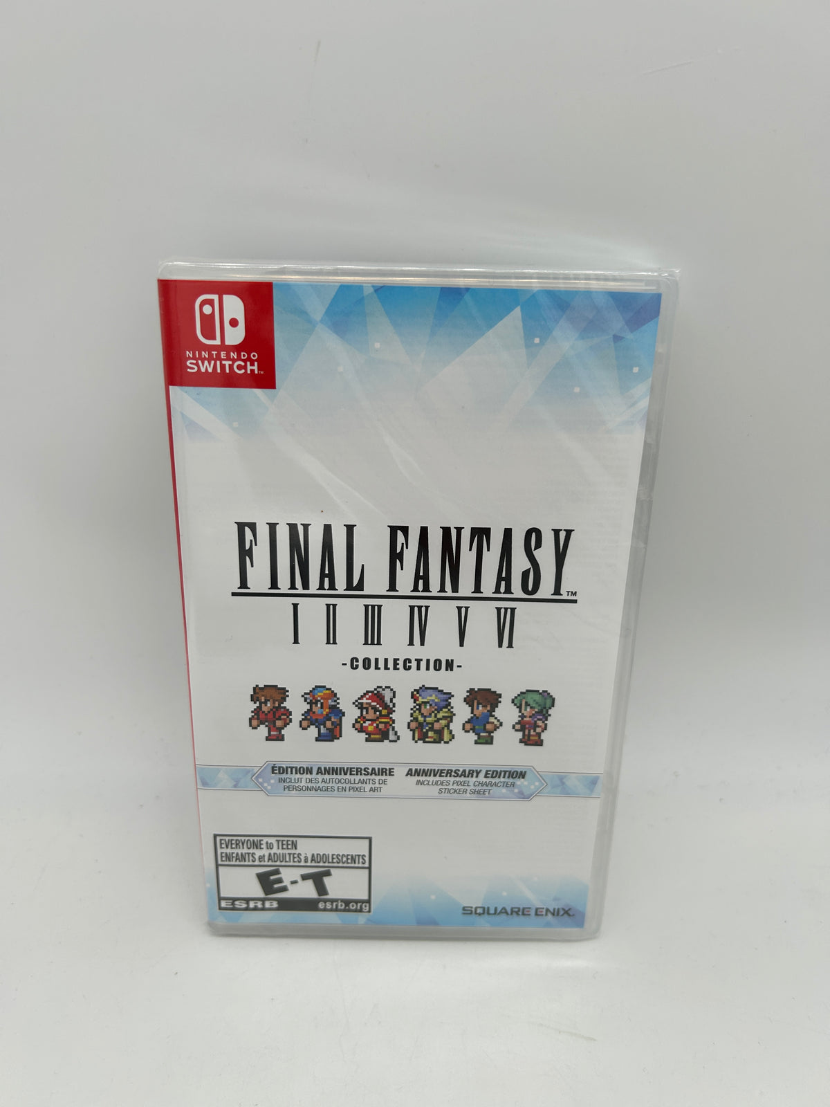PiXEL-RETRO.COM : NINTENDO SWITCH NEW SEALED IN BOX COMPLETE MANUAL GAME NTSC FINAL FANTASY COLLECTION ANNIVERSARY EDITION