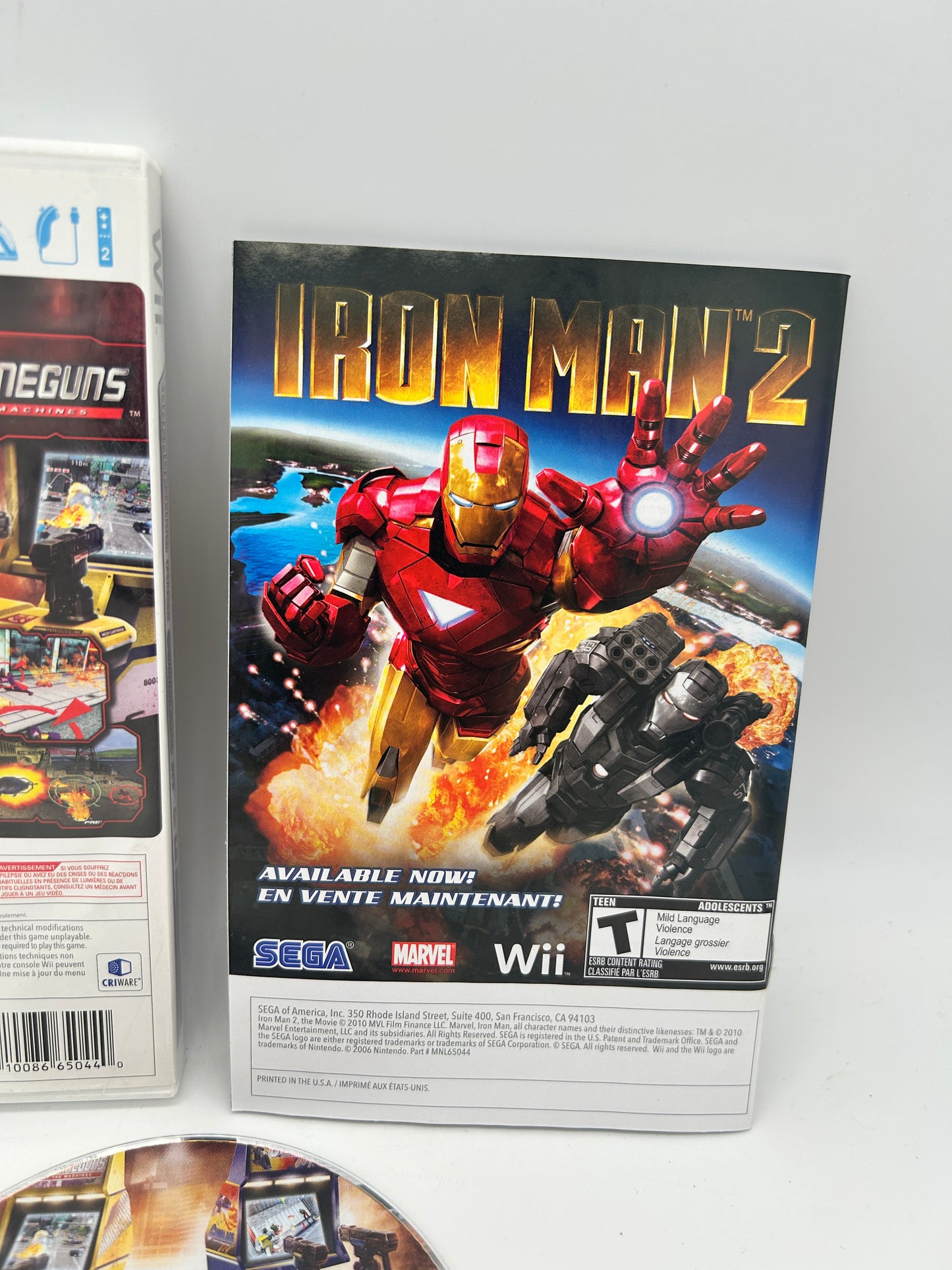 NiNTENDO Wii | GUNBLADE NY &amp; THE MACHiNEGUNS ARCADE HiTS PACK