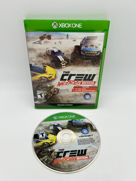 PiXEL-RETRO.COM : MICROSOFT XBOX ONE COMPLETE CIB BOX MANUAL GAME NTSC THE CREW WILD RUN EDITION