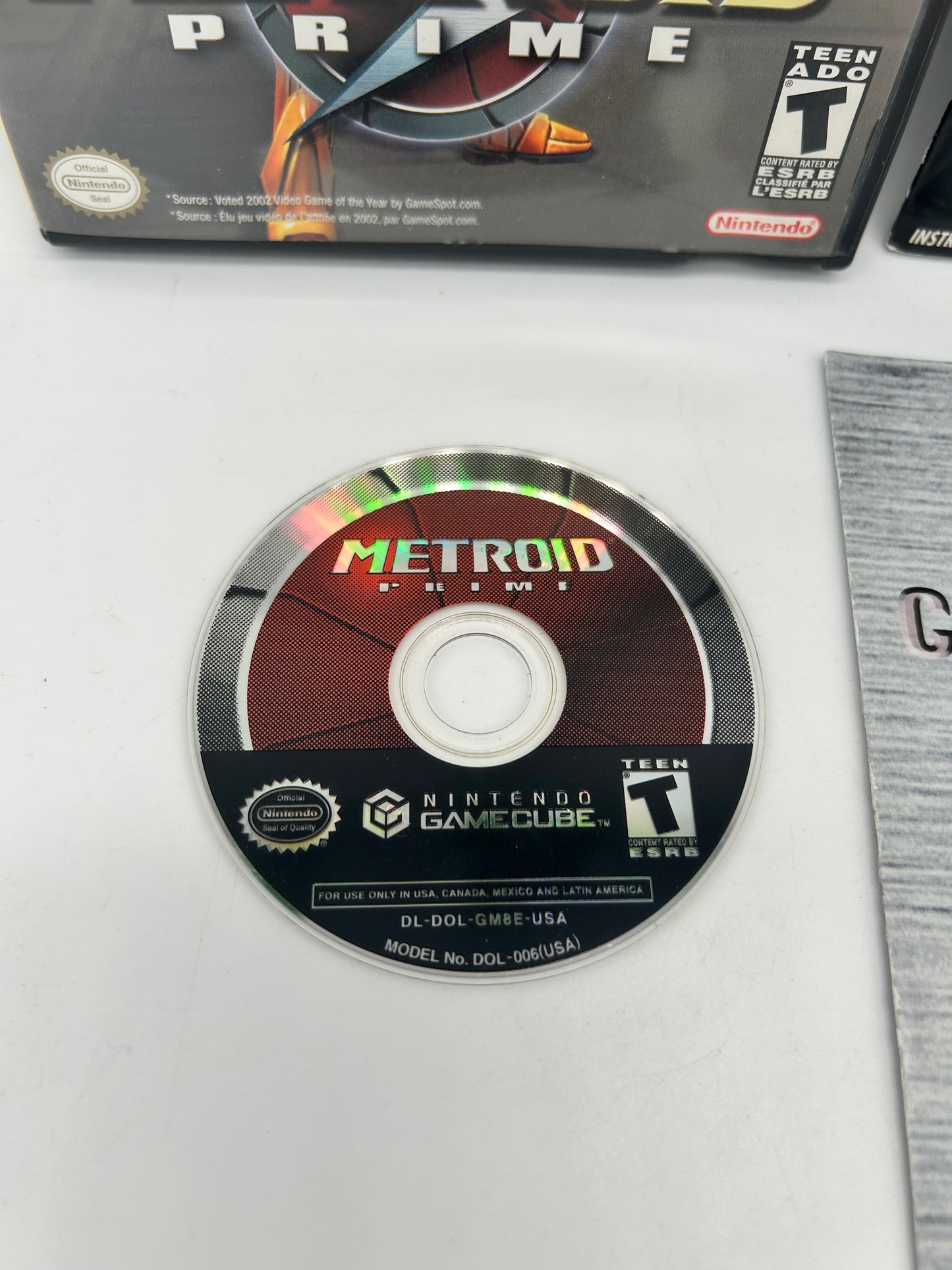 NiNTENDO GAMECUBE [NGC] | METROiD PRiME | PLAYERS CHOiCE