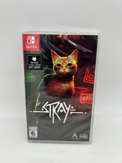 PiXEL-RETRO.COM : NINTENDO SWITCH NEW SEALED IN BOX COMPLETE MANUAL GAME NTSC STRAY