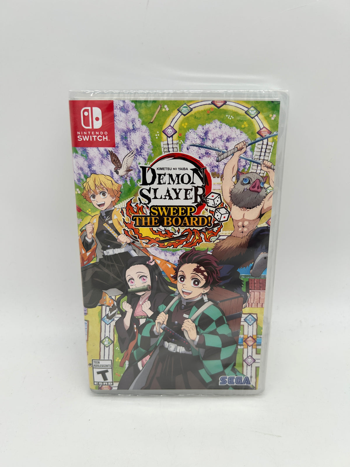 PiXEL-RETRO.COM : NINTENDO SWITCH NEW SEALED IN BOX COMPLETE MANUAL GAME NTSC DEMON SLAYER SWEEP THE BOARD