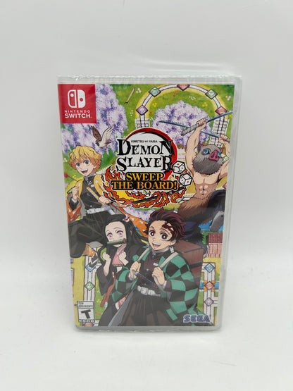 PiXEL-RETRO.COM : NINTENDO SWITCH NEW SEALED IN BOX COMPLETE MANUAL GAME NTSC DEMON SLAYER SWEEP THE BOARD