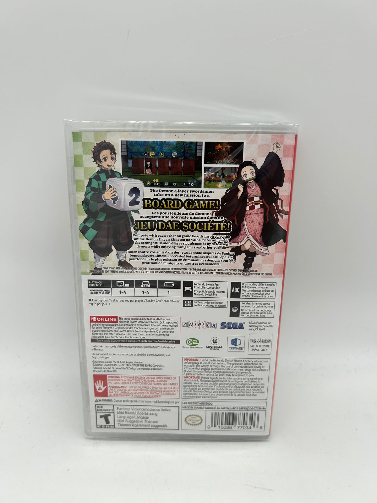NINTENDO SWITCH | DEMON SLAYER -KIMETSU NO YAIBA- SWEEP THE BOARD!