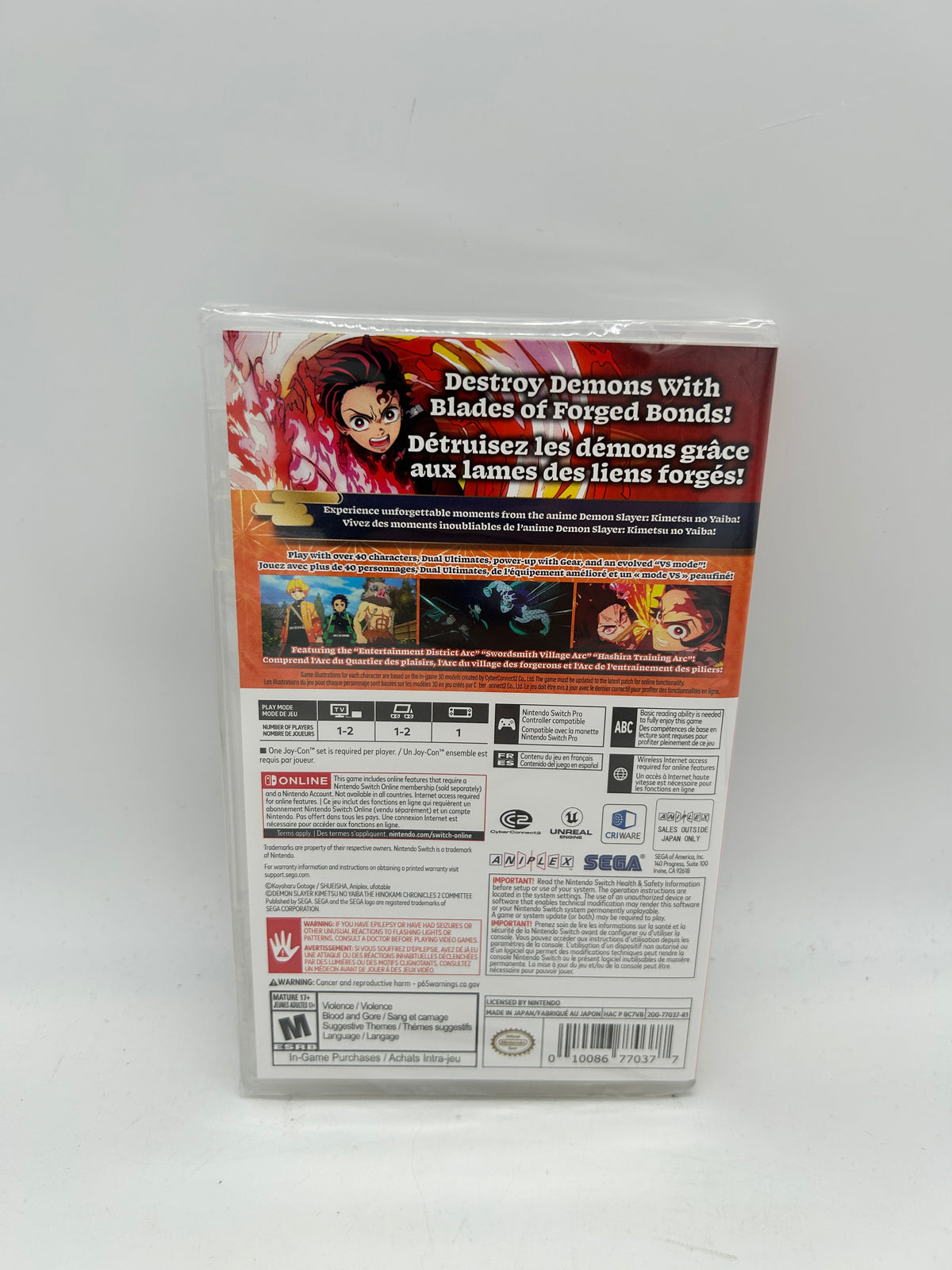 NINTENDO SWITCH | DEMON SLAYER -KIMETSU NO YAIBA- THE HINOKAMI CHRONICLES 2