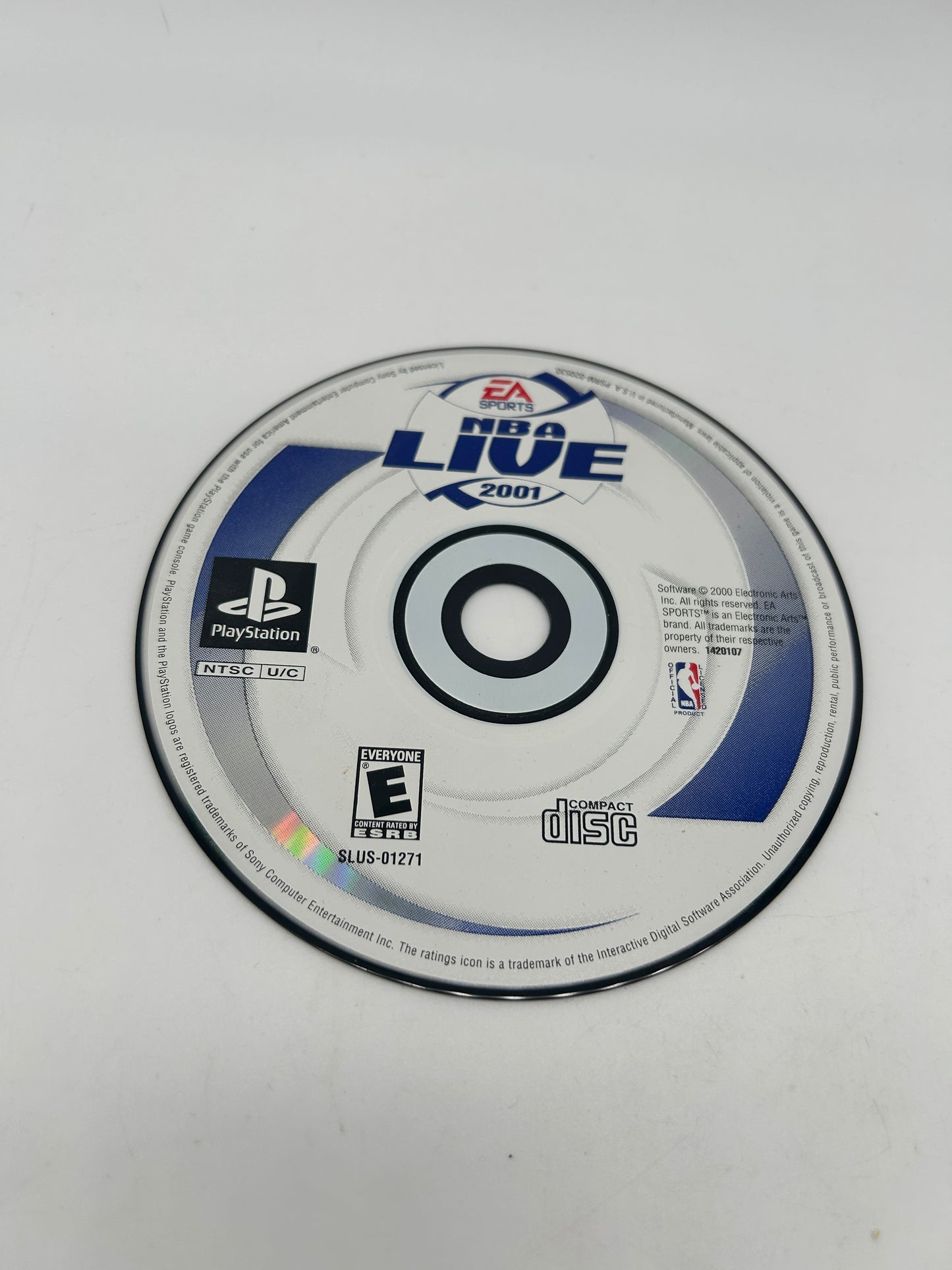 PiXEL-RETRO.COM : SONY PLAYSTATION (PS1) COMPLETE CIB BOX MANUAL GAME NTSC NBA LIVE 2001