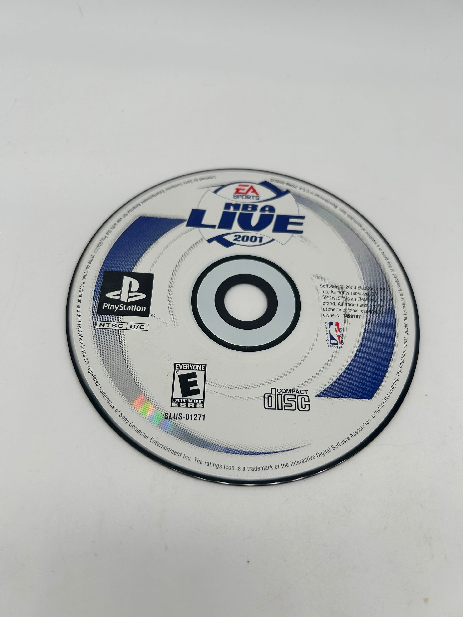 PiXEL-RETRO.COM : SONY PLAYSTATION (PS1) COMPLETE CIB BOX MANUAL GAME NTSC NBA LIVE 2001