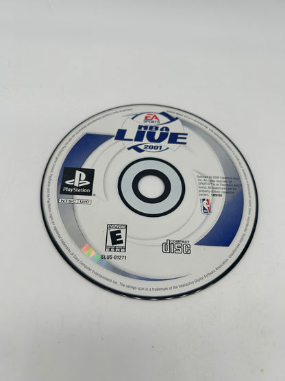 PiXEL-RETRO.COM : SONY PLAYSTATION (PS1) COMPLETE CIB BOX MANUAL GAME NTSC NBA LIVE 2001