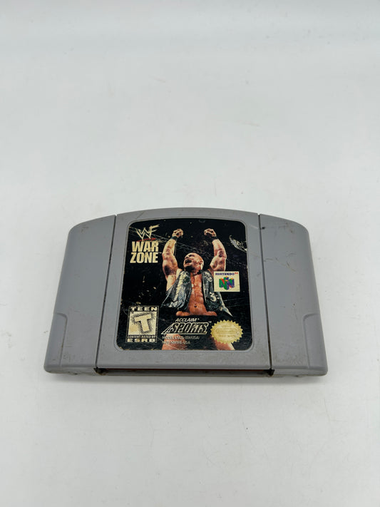PiXEL-RETRO.COM : NINTENDO 64 (N64) GAME NTSC WWF WAR ZONE