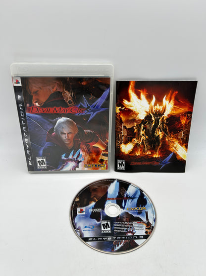 PiXEL-RETRO.COM : SONY PLAYSTATION 3 (PS3) COMPLET CIB BOX MANUAL GAME NTSC DEVIL MAY CRY 4