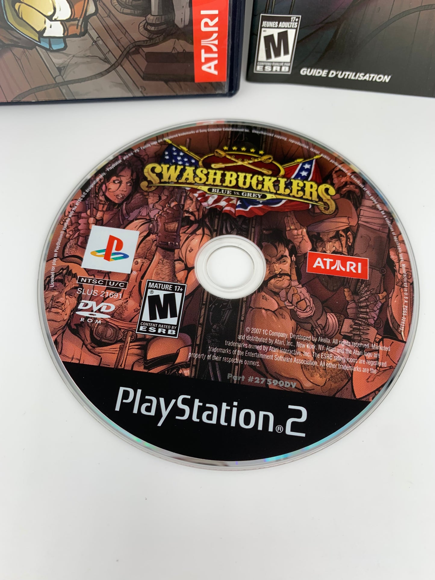 SONY PLAYSTATiON 2 [PS2] | SWASHBUCKLERS BLUE VS GRAY
