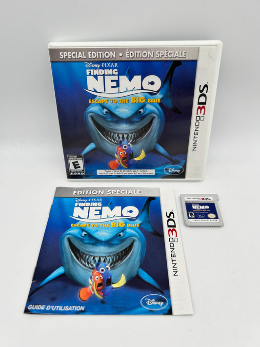 PiXEL-RETRO.COM : NINTENDO 3DS (3DS) GAME NTSC FINDING NEMO ESCAPE TO THE BIG BLUE