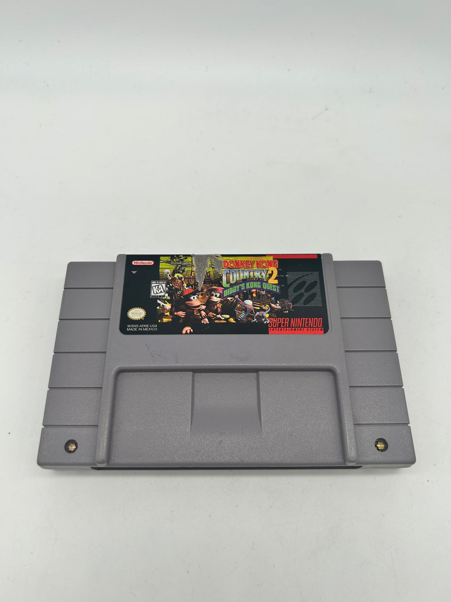 PiXEL-RETRO.COM : SUPER NINTENDO NES (SNES) GAME NTSC SUPER DONKEY KONG COUNTRY 2 DIDDY'S KONG QUEST