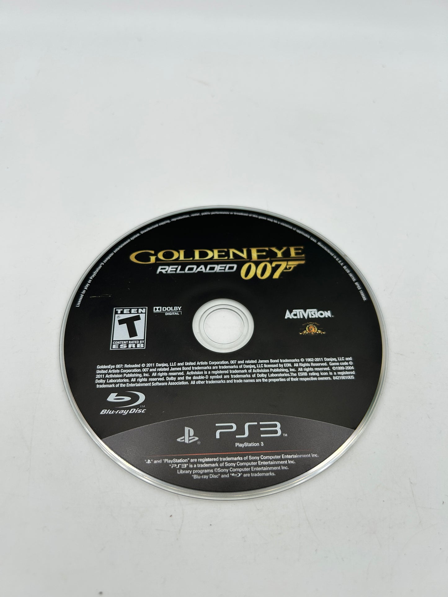 PiXEL-RETRO.COM : SONY PLAYSTATION 3 (PS3) COMPLET CIB BOX MANUAL GAME NTSC 007 GOLDENEYE RELOADED