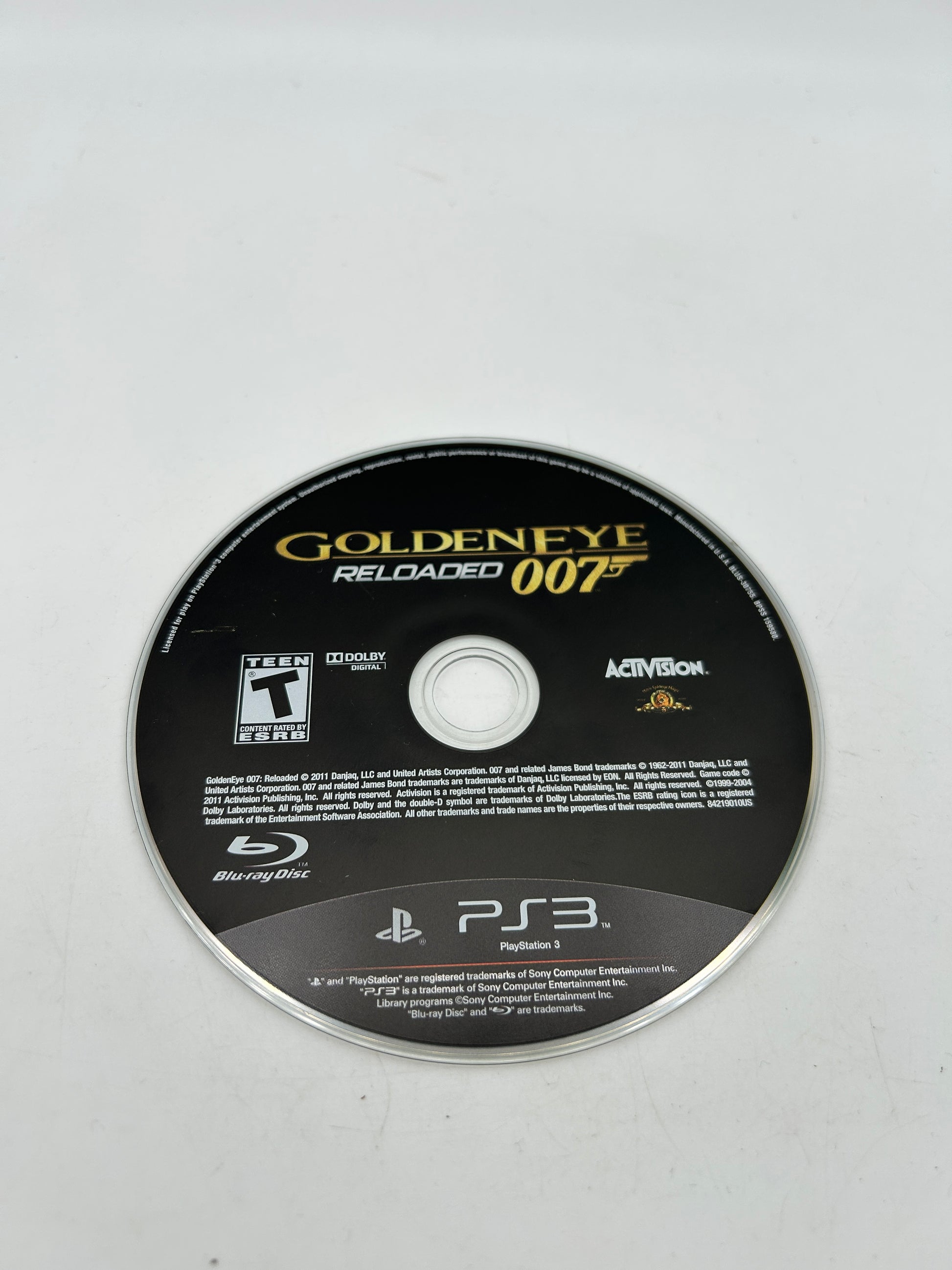 PiXEL-RETRO.COM : SONY PLAYSTATION 3 (PS3) COMPLET CIB BOX MANUAL GAME NTSC 007 GOLDENEYE RELOADED