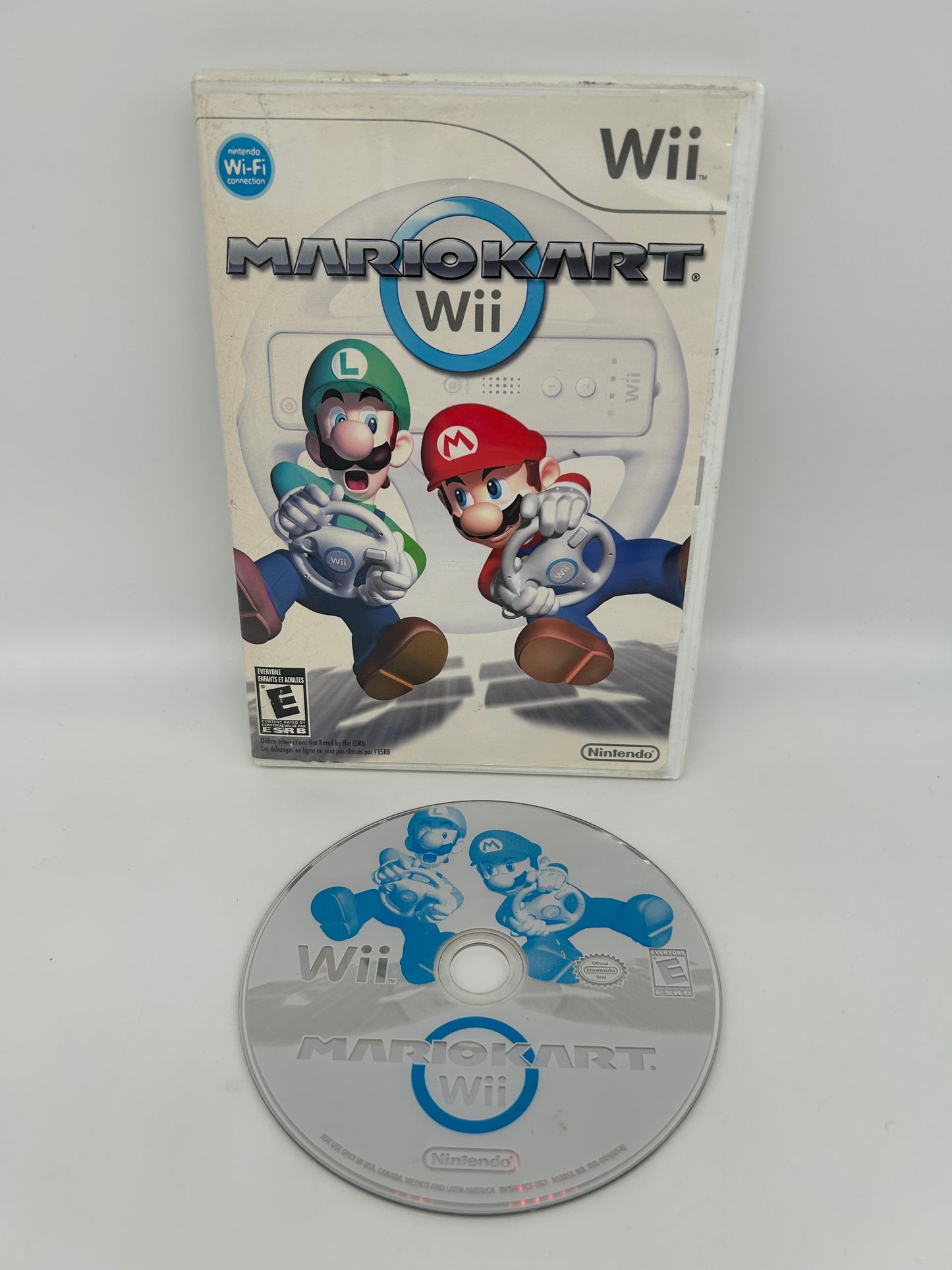 PiXEL-RETRO.COM : NINTENDO WII COMPLET CIB BOX MANUAL GAME NTSC MARIO KART WII