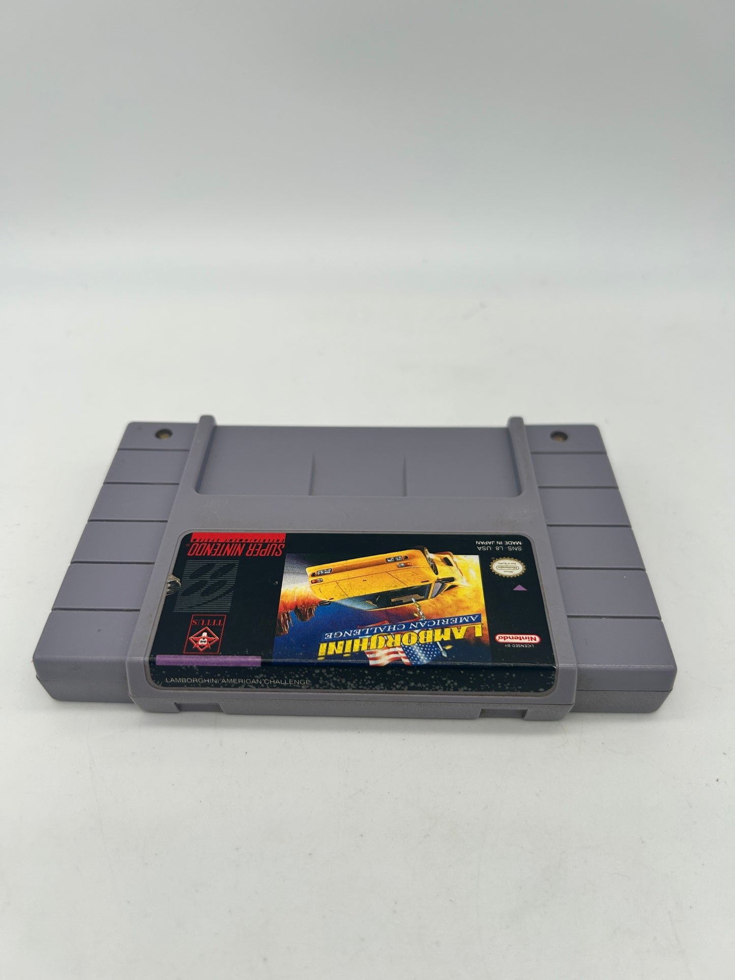 SUPER NiNTENDO [SNES] | LAMBORGHiNi AMERiCAN CHALLENGE